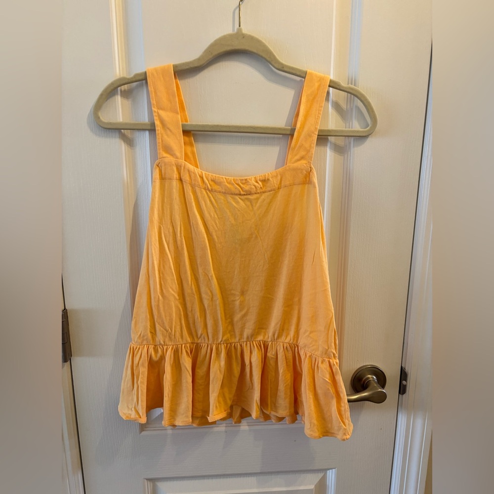 LOFT Peplum Top M
